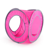 Cat Tunnel 2 Holes Play Tubes Balls Collapsible