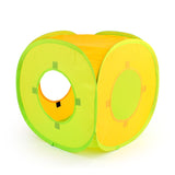 Cat Tunnel 2 Holes Play Tubes Balls Collapsible