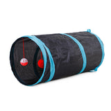 Cat Tunnel 2 Holes Play Tubes Balls Collapsible