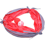 Cat Tunnel 2 Holes Play Tubes Balls Collapsible