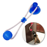 Dog Toys Rubber Chew Ball Cleaning Teeth Safe