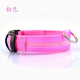 Nylon LED dog Collar