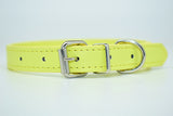 Solid Soft Colorful Pet Dog Collar